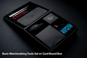 DIY WATCH CLUB - Cardboard tools box - watchmaking tools