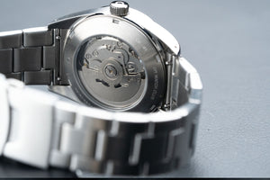 Explorer style dress watch kit with steel bracelet | D03 Black Sandwich Dial