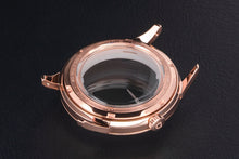 Load image into Gallery viewer, 38.5mm Rose Gold Mosel Case Set - Stainless Steel (K1 Crystal)