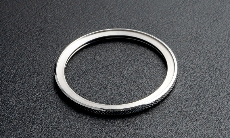 Knurled thin profile bezel - for DWC divers, Seiko SKX and 5KX/SRPD (BZ-DV-D1)