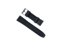 Load image into Gallery viewer, DIY Watch Club FKM Rubber Watch Band - black strap