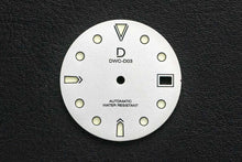 Load image into Gallery viewer, DWC D03 Matt Silver Sandwich Lume Dial for TMI NH35