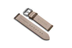 eoniq brown leather strap - watch band