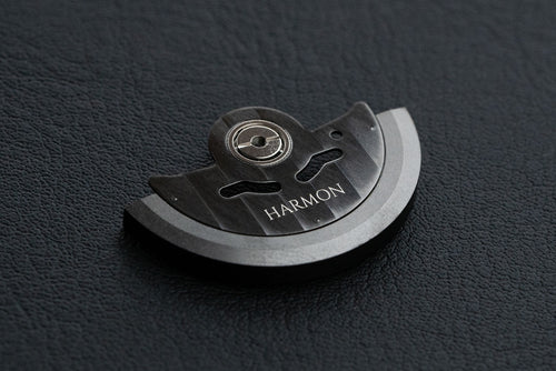 DIY WATCH CLUB -Custom rotor for seiko movement. name engraving part (gun silver color)