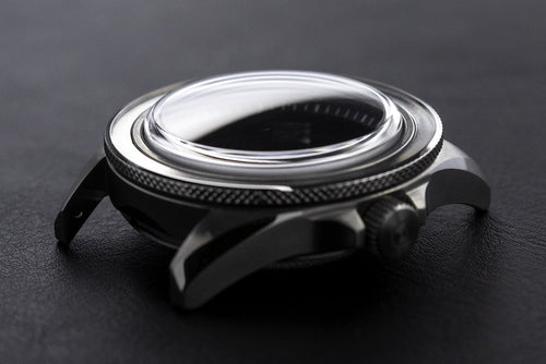 Top hat sapphire double dome case for seiko mod