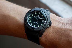 DIY WATCH CLUB - Diver with ALL black bezel insert (Seiko mod) - young master style