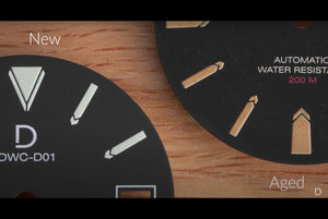 DIY Watch Club - Adding Faux Patina to Dial - Watch Aging set